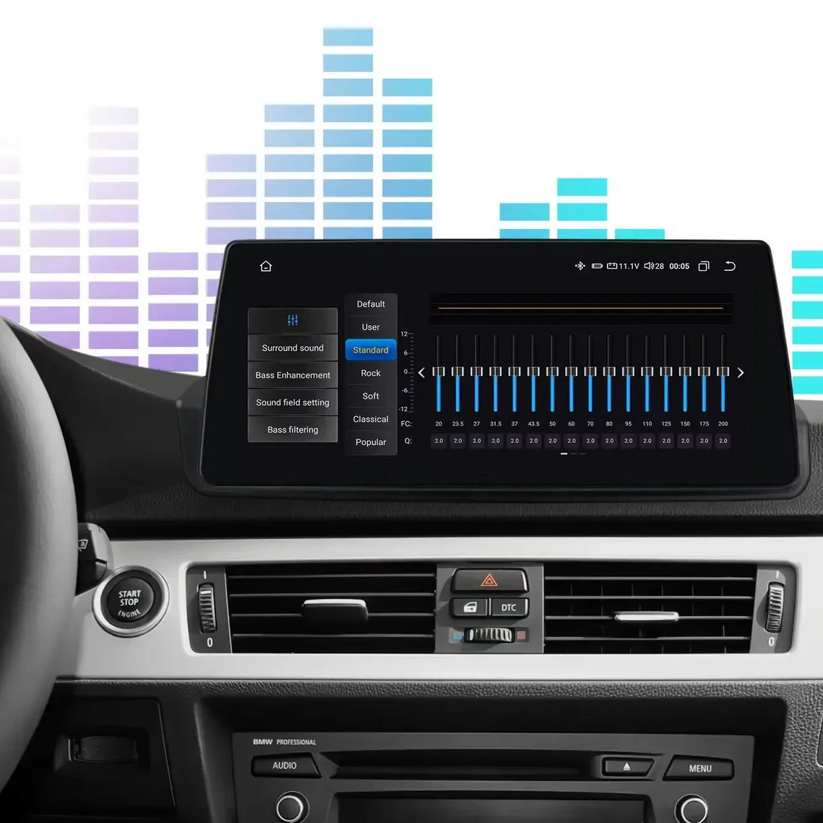 CarPlay i Android Auto QLED E90